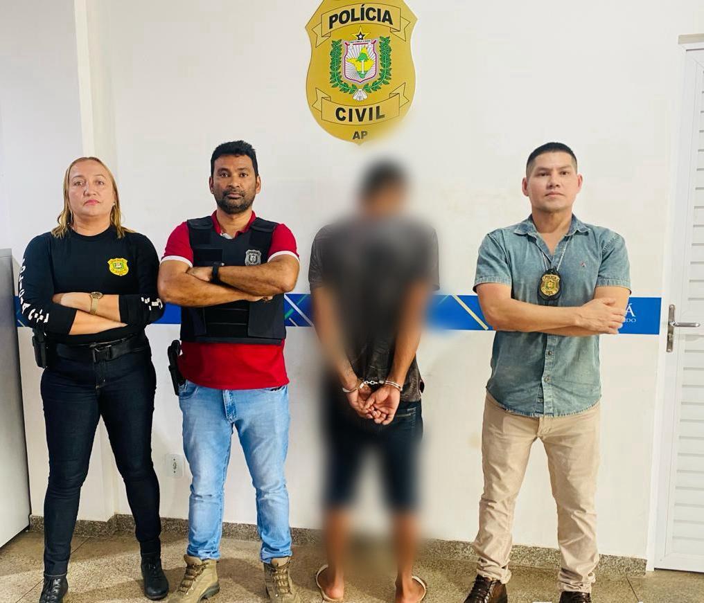 EM SANTANA, POLÍCIA CIVIL PRENDE INDIVÍDUO ACUSADO POR AMEAÇA, DESCUMPRIMENTO DE MEDIDA PROTETIVA DE URGÊNCIA E FURTO